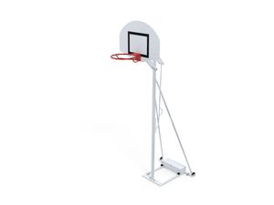 Basketballkorb mit Ständer und Rolle - transportabel - höhenverstellbar 2.60m bis 3.05m - 38Kg