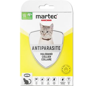 martec PET CARE Flohhalsband für Katzen Ungezieferhalsband Katze gegen Milben, Flöhe, Zeckenschutz