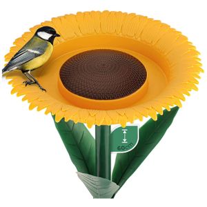 WILDLIFE FRIEND I Trink und Futterblume, Vogeltränke stehend für Wildvögel 60cm -  Transportschaden Kosmetisch