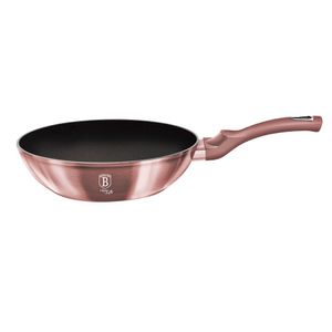 Berlingerhaus Wok Becken mit Titanoberfläche 28 cm I-Rose Edition BH-6030