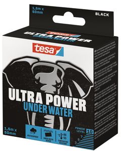 tesa Reparaturband ULTRA POWER UNDER WATER 50 mm x 1,5 m schwarz