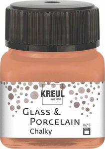 Kreul Chalky Farba do szkła Terracotta Earth 20 ml 1 szt