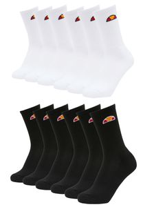 Ellesse TAMUNA Sport Socks 6P Sportsocken Tennissocken SBMA2303, Farbe:White, Socken & Strümpfe:41-46