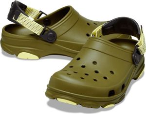 Crocs Classic All Terrain Clog Roomy Fit Uni Sandale Hausschuh 206340 grün, Schuhe:41/42 EU