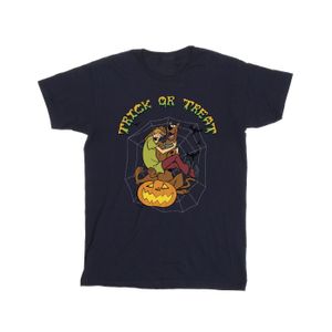 Scooby Doo - "Trick Or Treat" T-Shirt für Jungen BI33464 (116) (Marineblau)