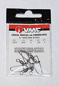 VMC Wirbel Crane mit Crosslock Snap Grösse 6 neu 220lbs 3 Stück