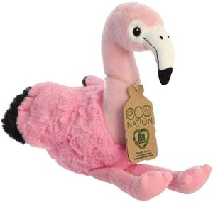 Aurora stofftier Eco Nation flamingo junior 24 cm plüsch rosa