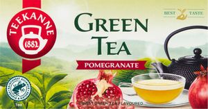 Teekanne Grüner Tee mit Granatapfel-Fruchtgeschmack 35 G (20 X 1,75 G)
