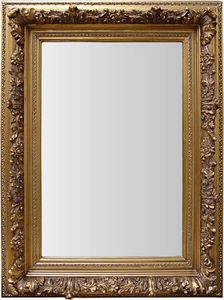 Casa Padrino Barock Wandspiegel Gold H 180 x B 60 cm - Edel & Prunkvoll - Vintagelook - Antik Stil Spiegel Prunkspiegel