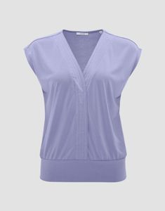 Opus T-Shirt Damen Sokuma Größe 40, Farbe: 40017 soft viola