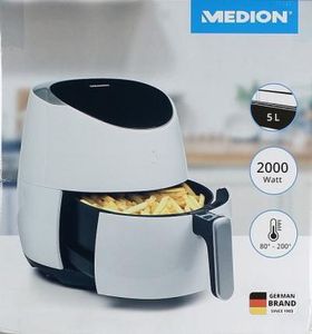 Medion MD 19279 Fritteuse, Kunststoffgehäuse, Timer