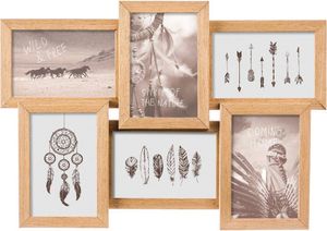 Fotocollage - Holz - 6 Fotos - Atmosphera créateur d'intérieur
