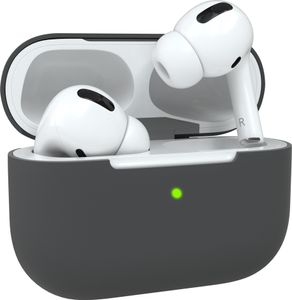 EAZY CASE - Schutzhülle für AirPods Pro Hülle Grau Silikon Case Stoßfest mit Deckel Schutz Antikratz Etui Cover rutschfeste Silikonhülle für Airpod Pro 1. Generation Silikoncase in Anthrazit EAZY CASE - Schutzhülle für AirPods Pro Hülle Grau Silikon Case Stoßfest mit Deckel Schutz Antikratz Etui Cover rutschfeste Silikonhülle für Airpod Pro 1. Generation Silikoncase in Anthrazit