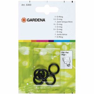 Gardena O-ring 9mm 5303 Pierścień uszczelniający odpowiedni do wszystkich systemów Gardena