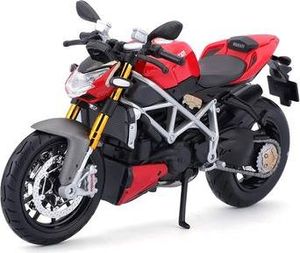 Maisto 5-11024 -  Modellmotorrad - Ducati mod. Streetfighter S (schwarz-rot, Maßstab 1:12)