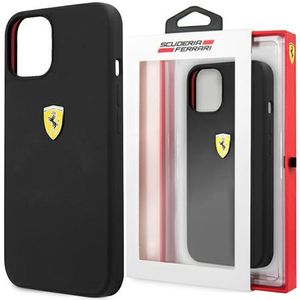 Ferrari FESSIHCP13SBK hard silikonové pouzdro iPhone 13 Mini 5.4" black Silicone