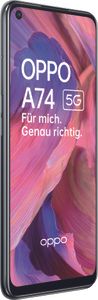 OPPO A74 5G 16,5 cm (6.5") Dual-SIM Android 11 USB Typ-C 6 GB 128 GB 5000 mAh Schwarz