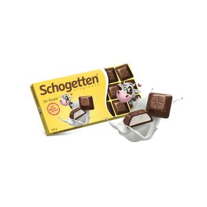 Schogetten Für Kinder Alpenvollmilch Schokolade mit Milch Creme 100g