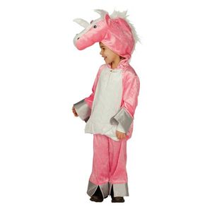 Kostüm Einhorn Pferd Pony Kinderkostüm rosa Gr. 104, 116, 128, 92, Größe:92