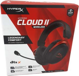 Hyperx hhsc2x-ba-rd/g náhlavná súprava a slúchadlá Headset Headset čierna, červená