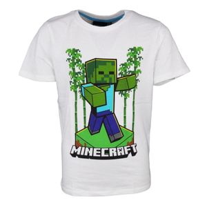 Minecraft Zombie kurzarm T-Shirt Baumwolle – 116