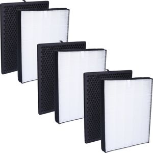 3x Ersatzfilterset für Philips AC2889, AC2887, AC2882, AC3829/10, Serie 2000 2000i Luftreiniger | HEPA + Aktivkohle-Filter | Ersatz für Philips AC2887/10
