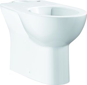 Grohe Stand-WC-Kombination BAU KERAMIK tief, spülrandlos alpinweiß