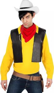 Lucky Luke Cowboy Kostüm - 4tlg. Fasching Karneval Halloween - Dalton Sheriff Größe: L Lucky Luke Cowboy Kostüm - 4tlg. Fasching Karneval Halloween - Dalton Sheriff Größe: L