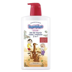 Bambino Kinder 2-in-1 Körper- und Haarwaschgel mit Bolek und Lolek Surikaten, 1000ml.