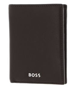 HUGO BOSS Classic Smooth Card Case Brown