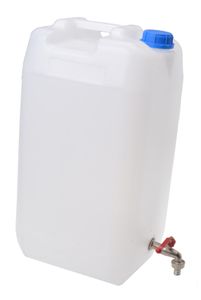 Aqbau® Plastová nádrž na pitnou vodu s mosazným kohoutkem 30 l