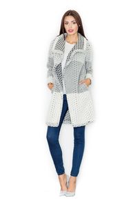Figl Crombie-Mantel für Frauen Ansgar M507 grau XL