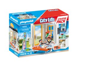 PLAYMOBIL City Life 70818 Starter Pack Kinder?rztin