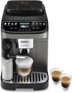 De'Longhi Magnifica Evo Next ECAM312.80.TB, plne automatický kávovar s 13 nápojmi (cappuccino, espresso, latte macchiato), 2,4'' farebný TFT displej, LatteCr