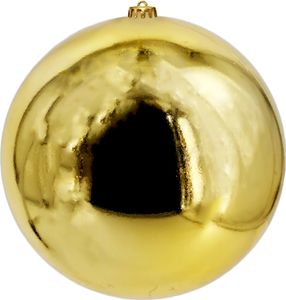 XL Weihnachtskugeln für Draußen Christbaumkugeln Outdoor Kugeln Ø20cm gold