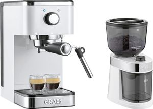GRAEF Kaffeesiebträgerautomat ES401EUSET weiß