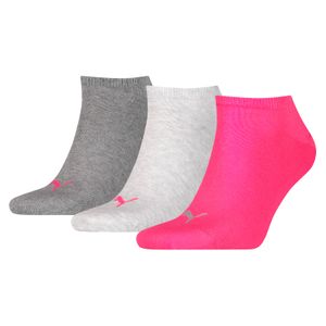 Puma Uni Sneaker Plain 3P Middle Grey Melange / Pink Middle Grey Melange / Pink 35-38