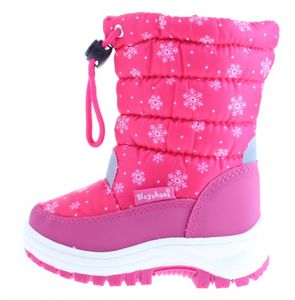 Playshoes - Winterstiefel mit Kordelzug für Kinder - Schneeflocken