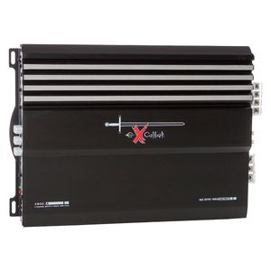 Excalibur X500.4 4-Kanal-Stereoverstärker (2000 W, Variabler Crossover, 2 Ohm)