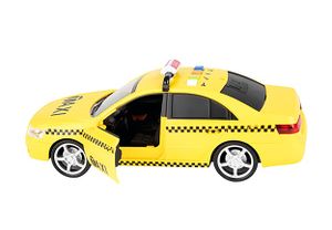 Toi-Toys Taxi mit Licht und Ton 24 cm gelb