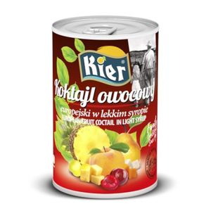 Koktajl owocowy europejski 410g/250g MARIMAX