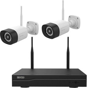 Inkovideo INKO-22M kompletná sada 4-kanálového sieťového rekordéra s 2x 3 MP kamerou