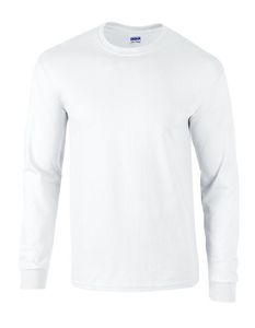 Gildan Pánské tričko Ultra Bavlna™ s dlouhým rukávem 2400 White White L