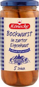 Könecke bockwurst 250g