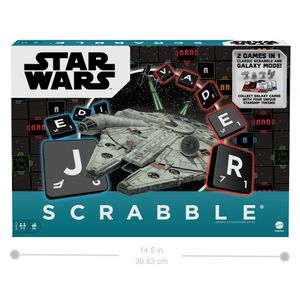 Scrabble Star Wars Edition Familienbrettspiel ab 10 Jahren