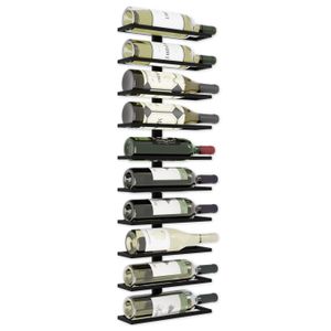 Lenmar Serie LOFT Weinregal aus Metall für Flaschen, 10 Flaschen, Wein, Flaschenregal, Kellerregal, Regale, Flaschenhalter Robuste LOFT 1-10