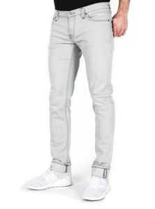 Nudie Skinny Fit Jeans - Tight Long John Cool Grey, Größe:W32, Länge:L32