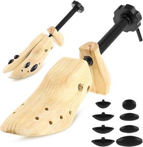 Schuhspanner Schuhspanner Schuhspanner Holz Damen Herren Einschraubspanner Holz Aufsätze L