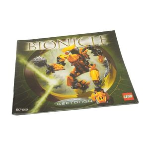 1x Lego Bionicle Bauanleitung Bionicle Titans Keetongu 8755