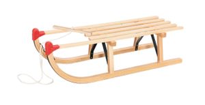 Holzschlitten Davos 100 cm mit Zugseil